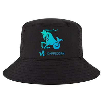 Capricorn Zodiac Sign Gift Cool Comfort Performance Bucket Hat