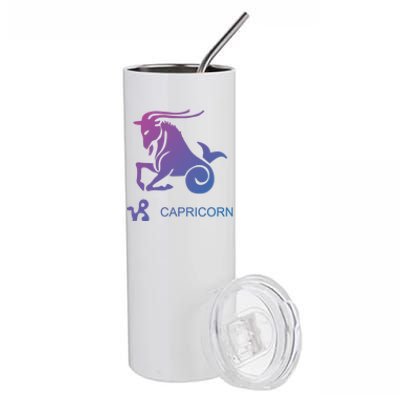 Capricorn Zodiac Sign Gift Stainless Steel Tumbler