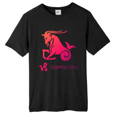 Capricorn Zodiac Sign Gift Tall Fusion ChromaSoft Performance T-Shirt