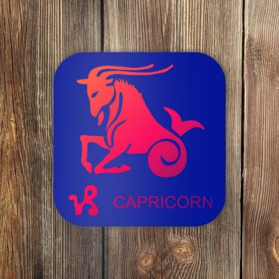 Capricorn Zodiac Sign Gift Coaster