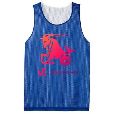 Capricorn Zodiac Sign Gift Mesh Reversible Basketball Jersey Tank