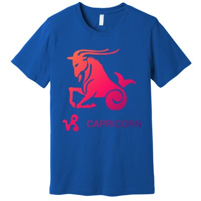 Capricorn Zodiac Sign Gift Premium T-Shirt