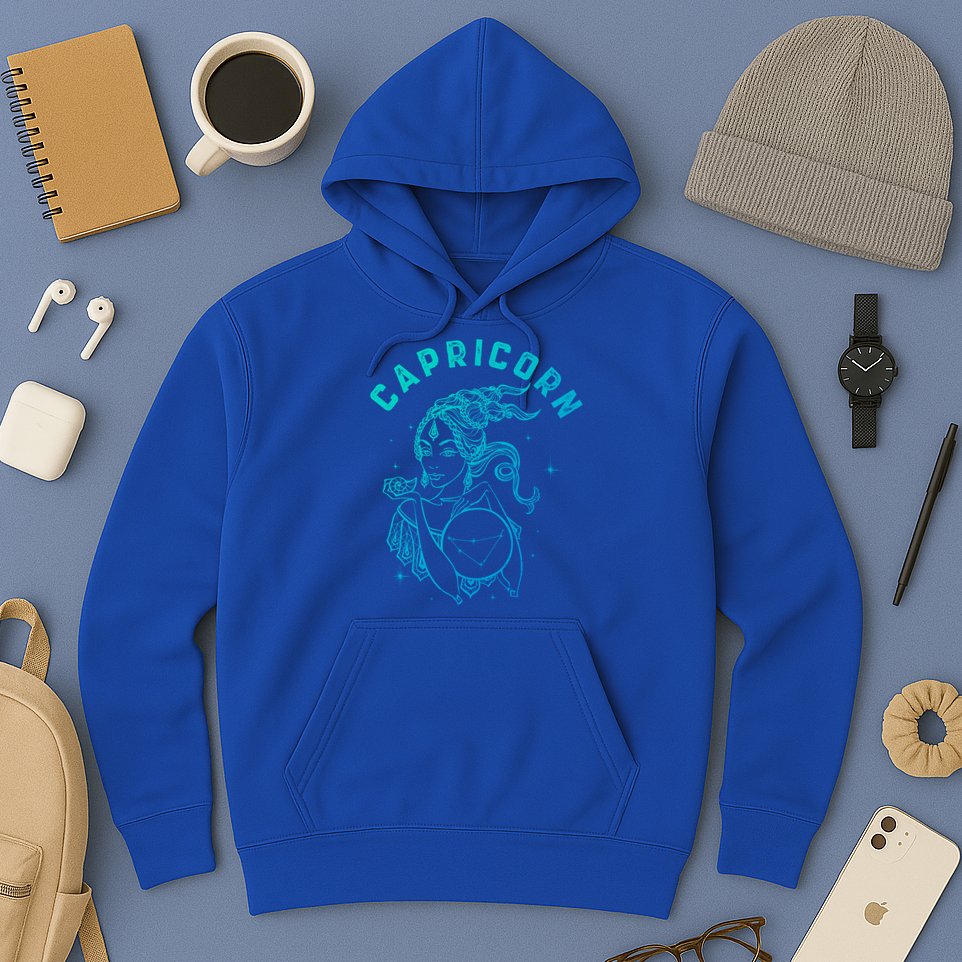 Capricorn Zodiac Sign Great Gift Hoodie