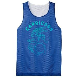 Capricorn Zodiac Sign Great Gift Mesh Reversible Basketball Jersey Tank