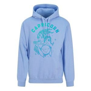 Capricorn Zodiac Sign Great Gift Unisex Surf Hoodie