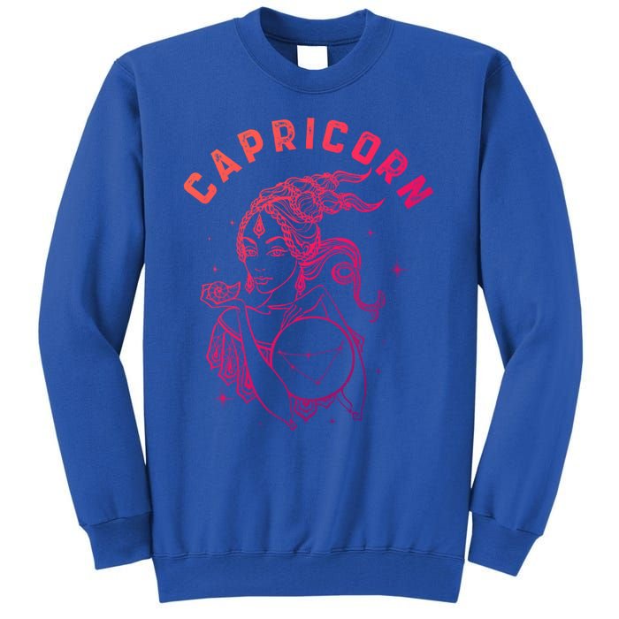 Capricorn Zodiac Sign Great Gift Tall Sweatshirt