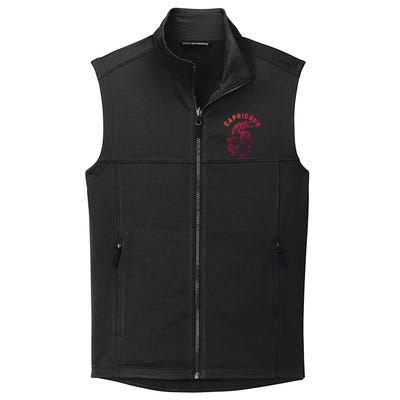 Capricorn Zodiac Sign Great Gift Collective Smooth Fleece Vest