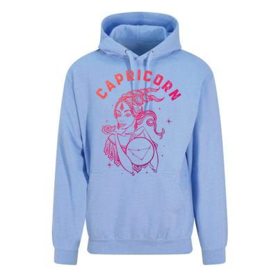 Capricorn Zodiac Sign Great Gift Unisex Surf Hoodie