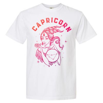 Capricorn Zodiac Sign Great Gift Garment-Dyed Heavyweight T-Shirt