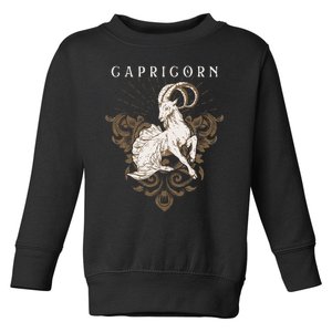 Capricorn Zodiac Sign Horoscope Astrology Birthday Toddler Sweatshirt