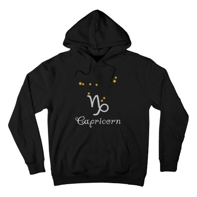 Capricorn Zodiac Sign Constellation Astrology Hoodie