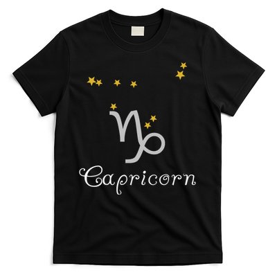 Capricorn Zodiac Sign Constellation Astrology T-Shirt