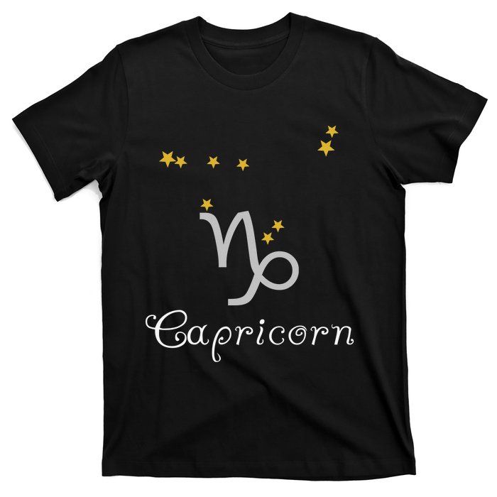 Capricorn Zodiac Sign Constellation Astrology T-Shirt