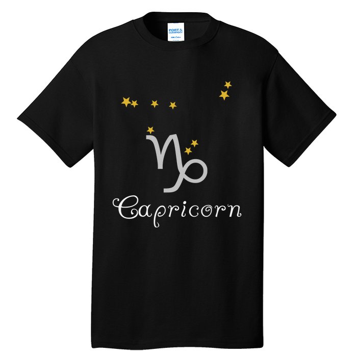 Capricorn Zodiac Sign Constellation Astrology Tall T-Shirt