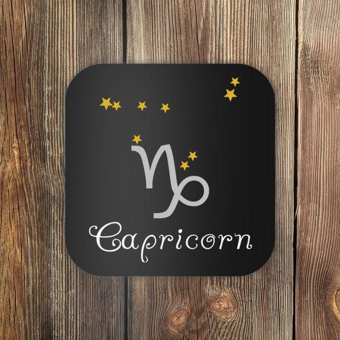 Capricorn Zodiac Sign Constellation Astrology Coaster