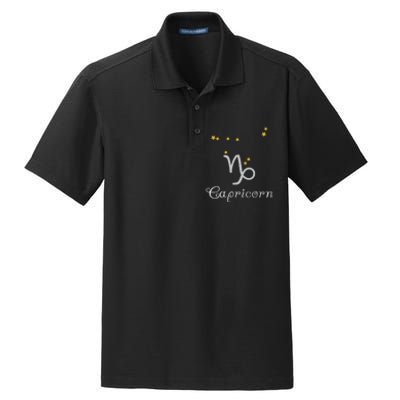 Capricorn Zodiac Sign Constellation Astrology Dry Zone Grid Polo