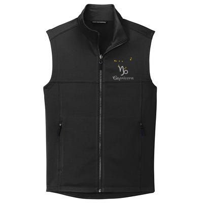 Capricorn Zodiac Sign Constellation Astrology Collective Smooth Fleece Vest