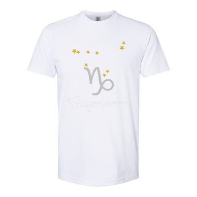 Capricorn Zodiac Sign Constellation Astrology Softstyle CVC T-Shirt