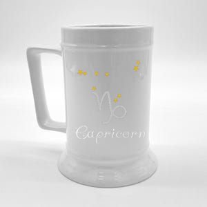 Capricorn Zodiac Sign Constellation Astrology Beer Stein