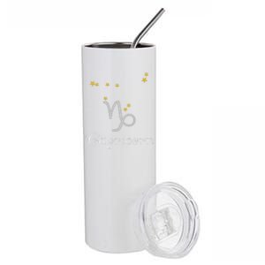 Capricorn Zodiac Sign Constellation Astrology Stainless Steel Tumbler