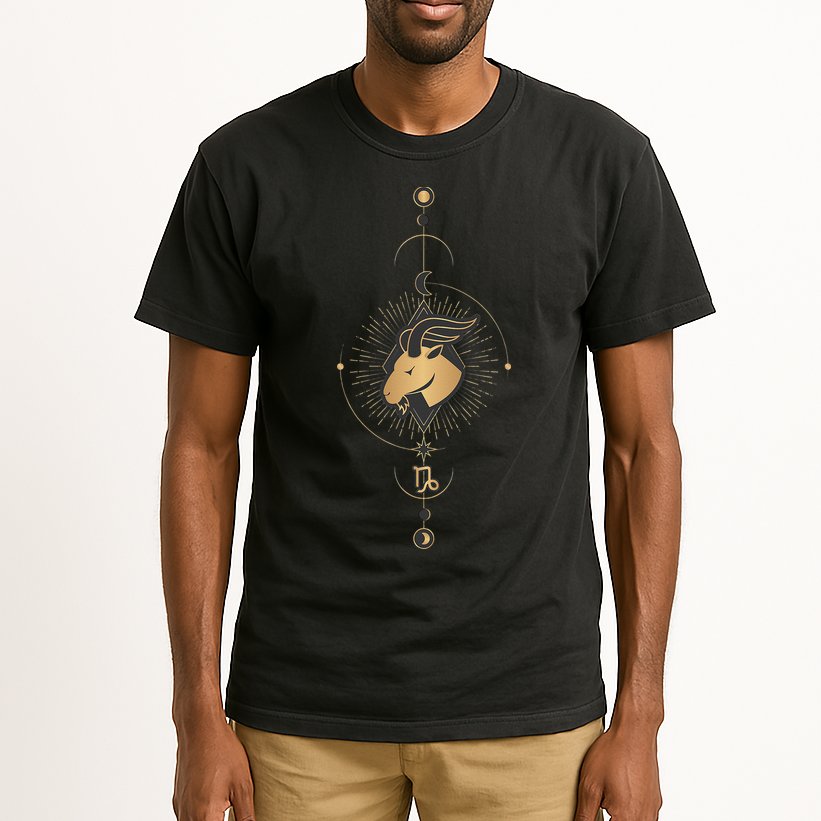 Capricorn Zodiac Symbol Cosmic Cool Astrology Lover Gifts Tall T-Shirt