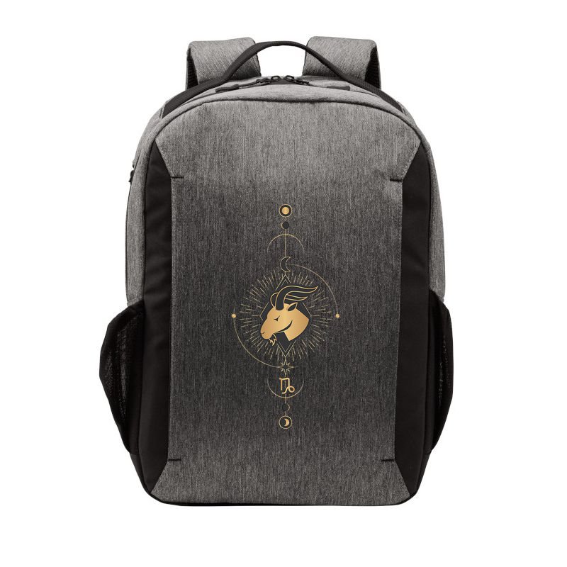 Capricorn Zodiac Symbol Cosmic Cool Astrology Lover Gifts Vector Backpack