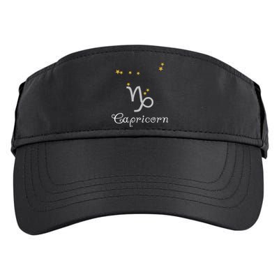 Capricorn Zodiac Sign Constellation Astrology Capricorn Great Gift Adult Drive Performance Visor