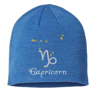 Capricorn Zodiac Sign Constellation Astrology Capricorn Great Gift Sustainable Beanie