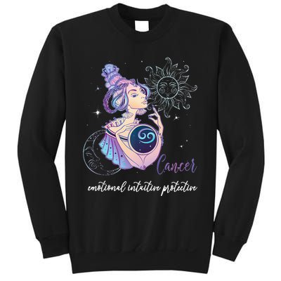 Cancer Zodiac Sign Woman Cancer Horoscope Astrology Sweatshirt