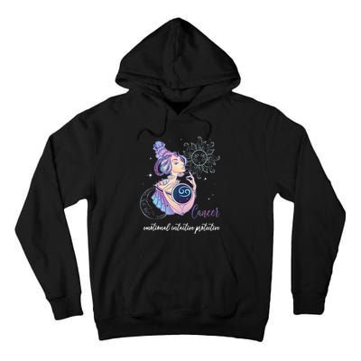 Cancer Zodiac Sign Woman Cancer Horoscope Astrology Tall Hoodie