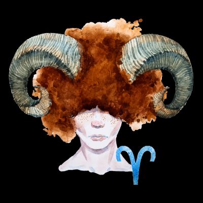 Capricorn. Zodiac Sign Watercolor Illustration T-Shirt