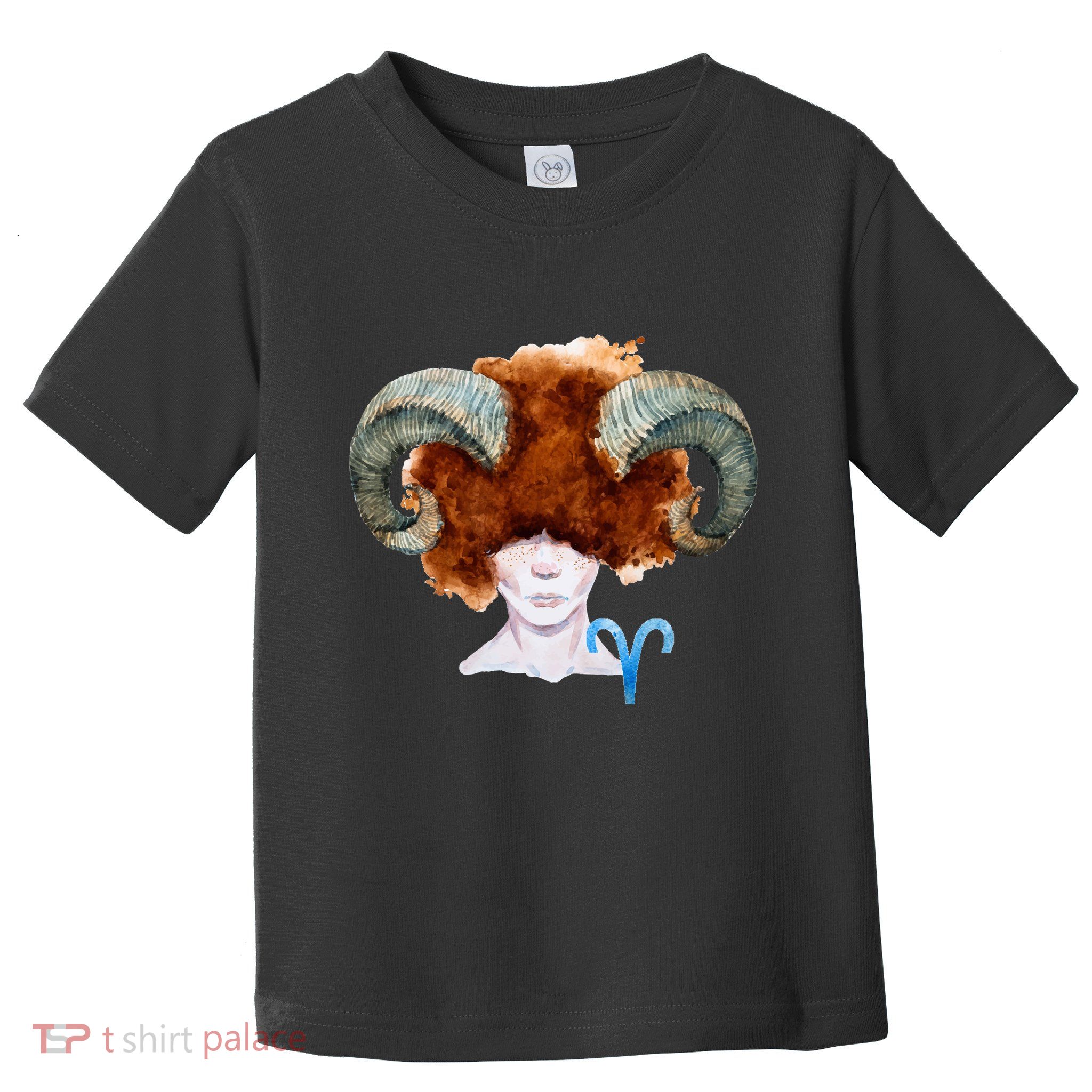 Capricorn. Zodiac Sign Watercolor Illustration Toddler T-Shirt
