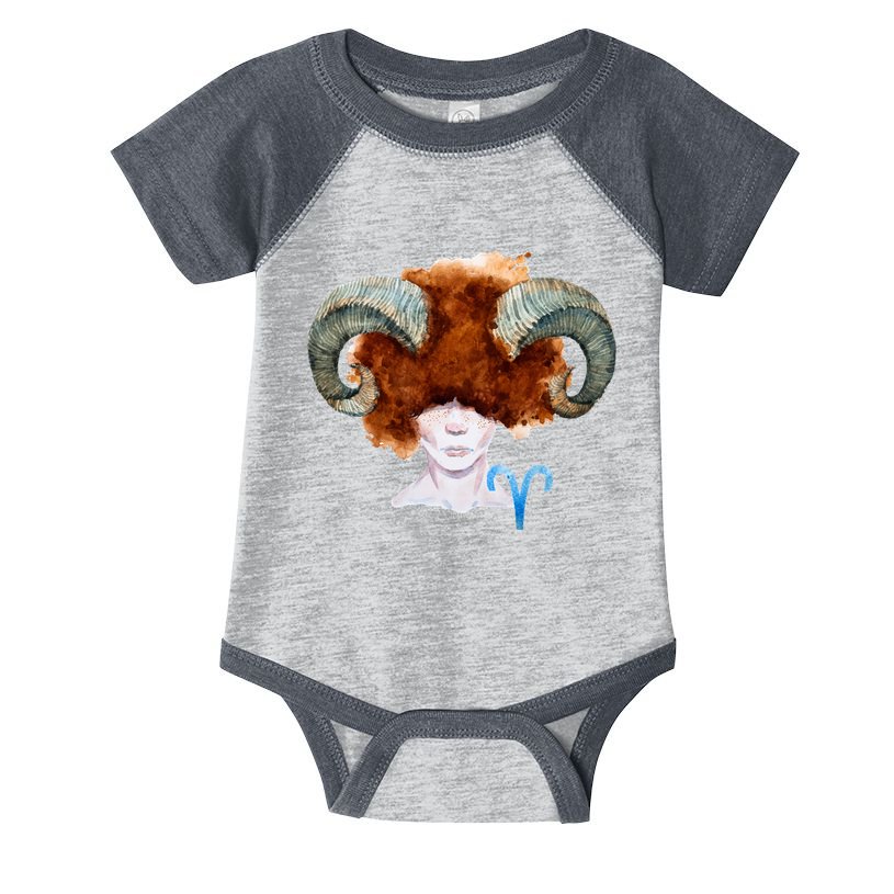 Capricorn. Zodiac Sign Watercolor Illustration Infant Baby Jersey Bodysuit