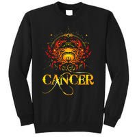 Crab Zodiac Sign Symbol Horoscope Cancer Tall Sweatshirt