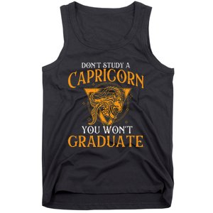 Capricorn Zodiac Sign Birthday December to January Astrology Tank Top