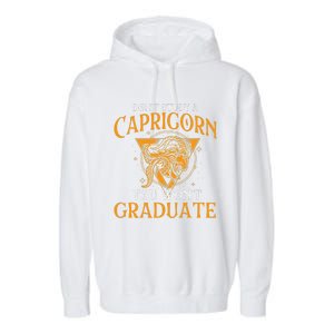 Capricorn Zodiac Sign Birthday December to January Astrology Garment-Dyed Fleece Hoodie