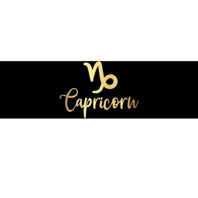 Capricorn Zodiac Sign December January Birthday Horoscope Bumper Sticker