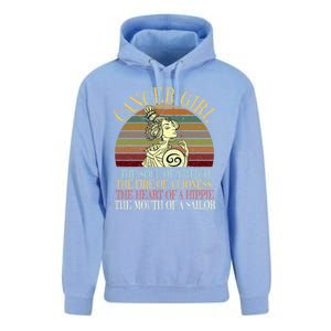 Cancer Zodiac Sign Gift June And July Birthday Gift Unisex Surf Hoodie