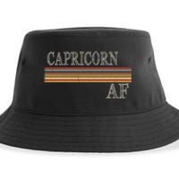 Capricorn Zodiac Sign Horoscope Astrology Birthday Sustainable Bucket Hat