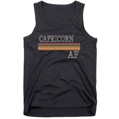 Capricorn Zodiac Sign Horoscope Astrology Birthday Tank Top