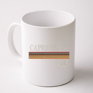 Capricorn Zodiac Sign Horoscope Astrology Birthday Coffee Mug