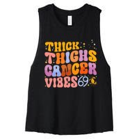 Cancer Zodiac Signs Astrology Birthday Party Decorations Women's Racerback Cropped Tank