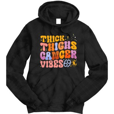 Cancer Zodiac Signs Astrology Birthday Party Decorations Tie Dye Hoodie