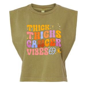 Cancer Zodiac Signs Astrology Birthday Party Decorations Garment-Dyed Women's Muscle Tee