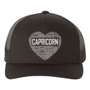 Capricorn Zodiac Traits Horoscope Astrology Sign Yupoong Adult 5-Panel Trucker Hat