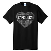 Capricorn Zodiac Traits Horoscope Astrology Sign Tall T-Shirt