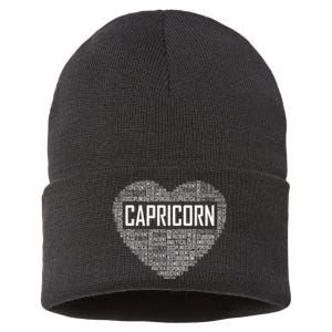 Capricorn Zodiac Traits Horoscope Astrology Sign Sustainable Knit Beanie