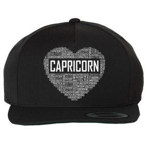 Capricorn Zodiac Traits Horoscope Astrology Sign Wool Snapback Cap