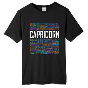 Capricorn Zodiac Traits Horoscope Astrology Sign Tall Fusion ChromaSoft Performance T-Shirt