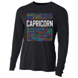 Capricorn Zodiac Traits Horoscope Astrology Sign Cooling Performance Long Sleeve Crew